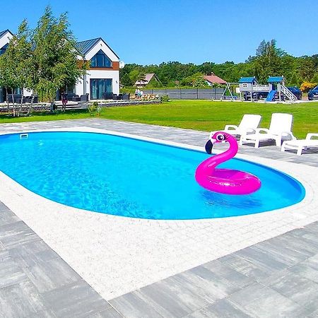 Slonce I Woda Domki Caloroczne, Klimatyzacja, Podgrzewany Basen, Bezplatny Parking Łeba Kültér fotó